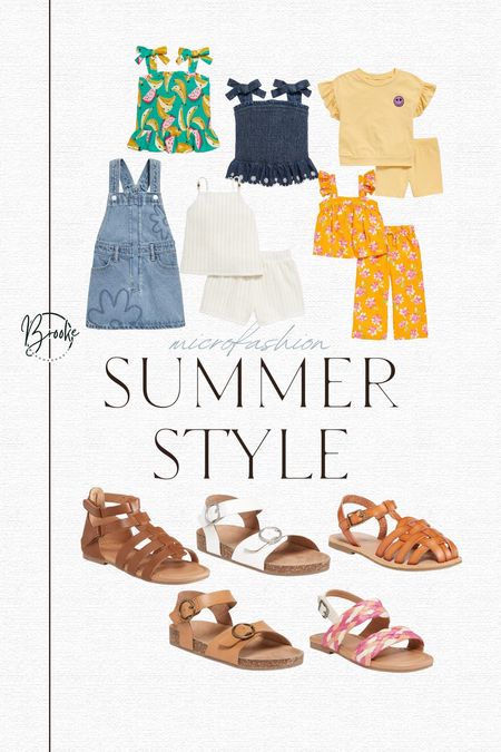 Some summer style vibes I’m loving for Emma from Old Navy!