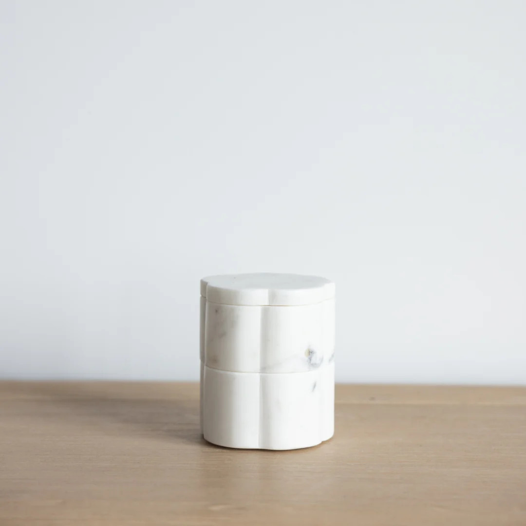 Scallop Marble Pinch Pots | By Luxe B Co. | luxe bCO