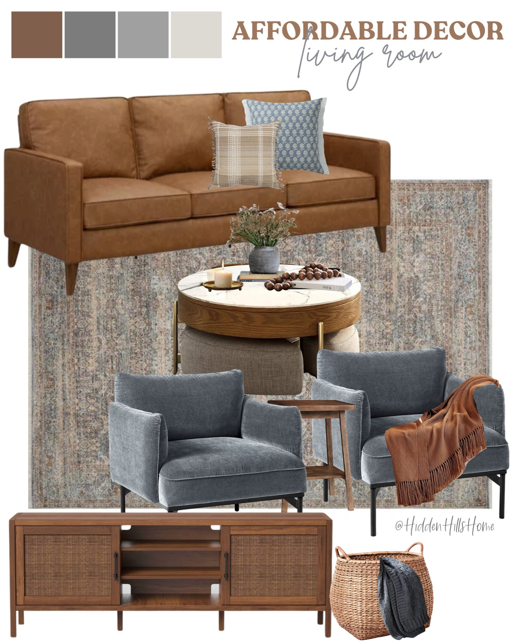 Affordable living room decor mood board, affordable home decor, living room design, sofa under $300 #livingroom

#LTKstyletip #LTKhome #LTKsalealert