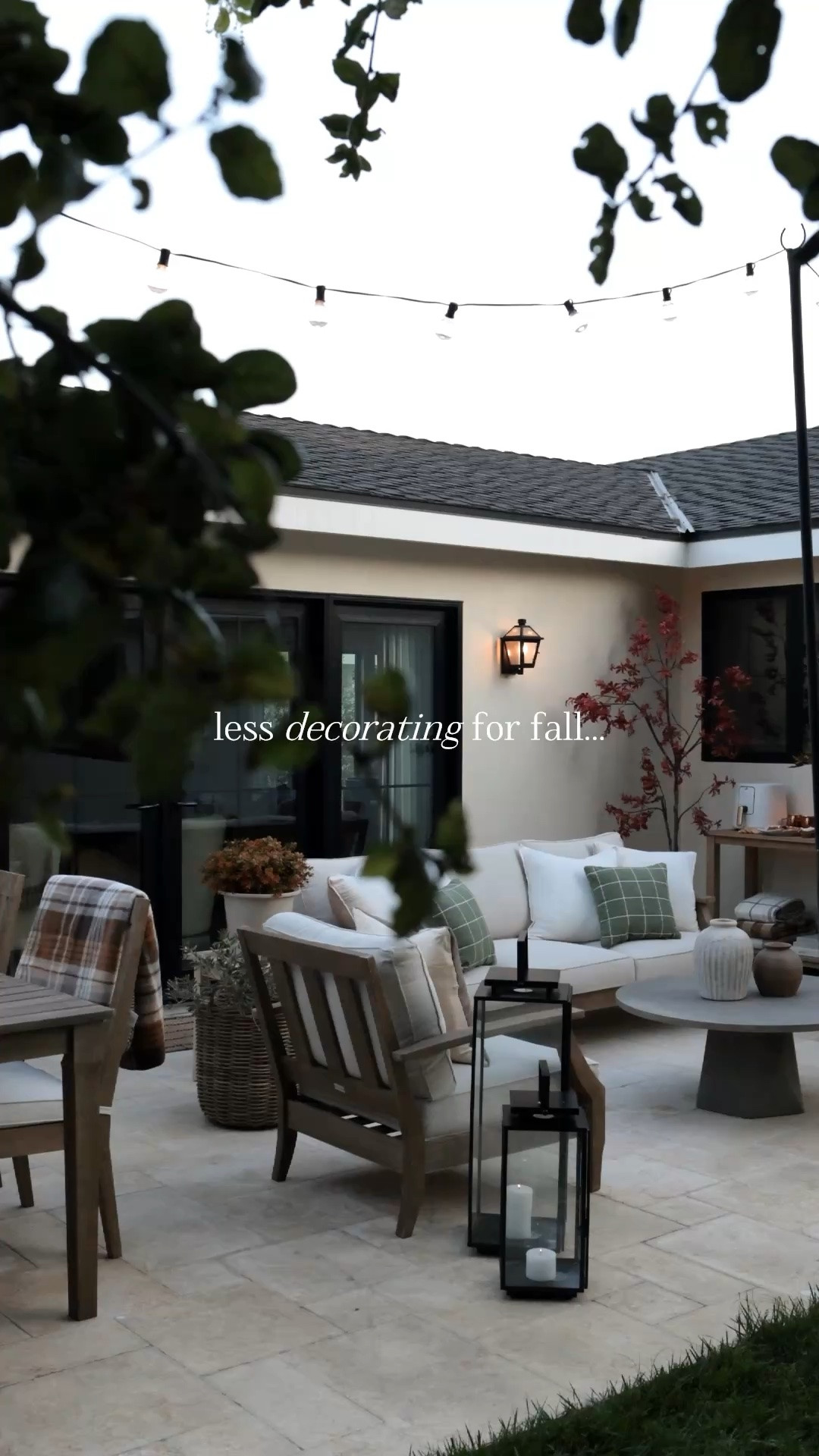 Fall evenings are better spent outside. 🍂🤎 A little dessert, cozy layers, and quality time with our favorite people. Our @jossandmain patio furniture has become the backdrop for so many of our favorite moments, from slow summer evenings to cozy fall nights. I love having an outdoor space that feels like an extension of our home and brings us together all year long.

Shop all of our outdoor furniture and more of my @jossandmain favorites with the links below! #jossandmainpartner #jossandmainedit #myjossandmain