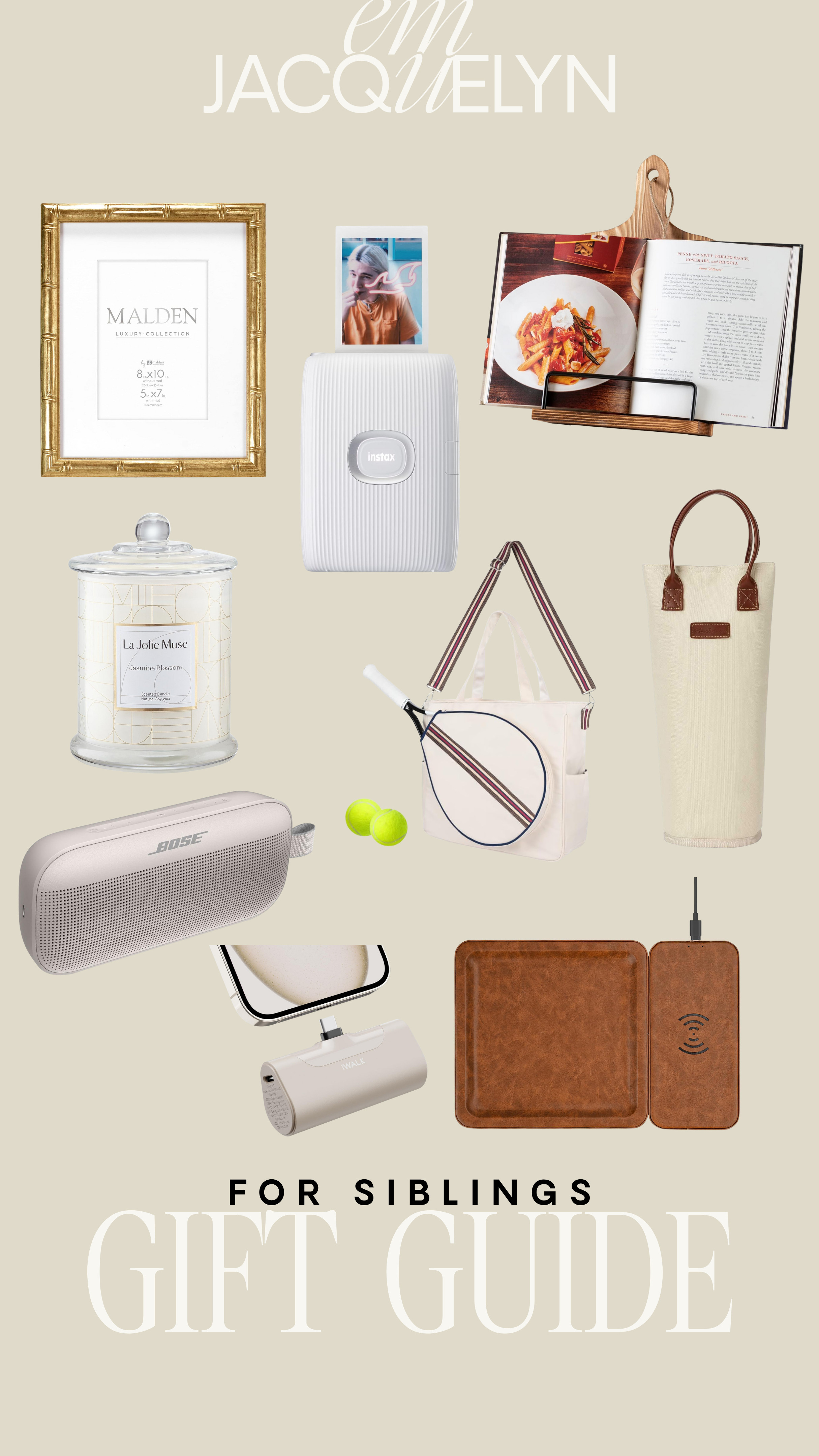 Gift guide for siblings!

gift guide, for siblings, for brother, for the sister, for her, for him 

 #LTKGiftGuide #LTKHoliday