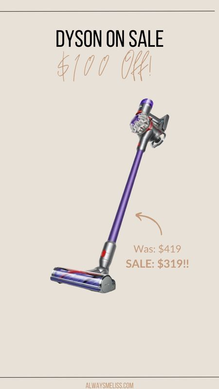 Just saw that the Dyson vacuum is currently marked down! Save $100 today!!

Dyson 
Vacuum 
Walmart

#LTKFamily #LTKHome #LTKSaleAlert