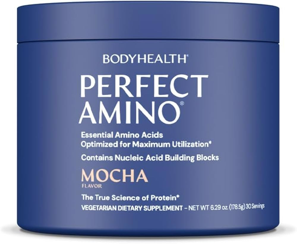 BodyHealth PerfectAmino Powder - BCAA and EAA Powder for Pre and Post Workout - Amino Acid Energy... | Amazon (US)