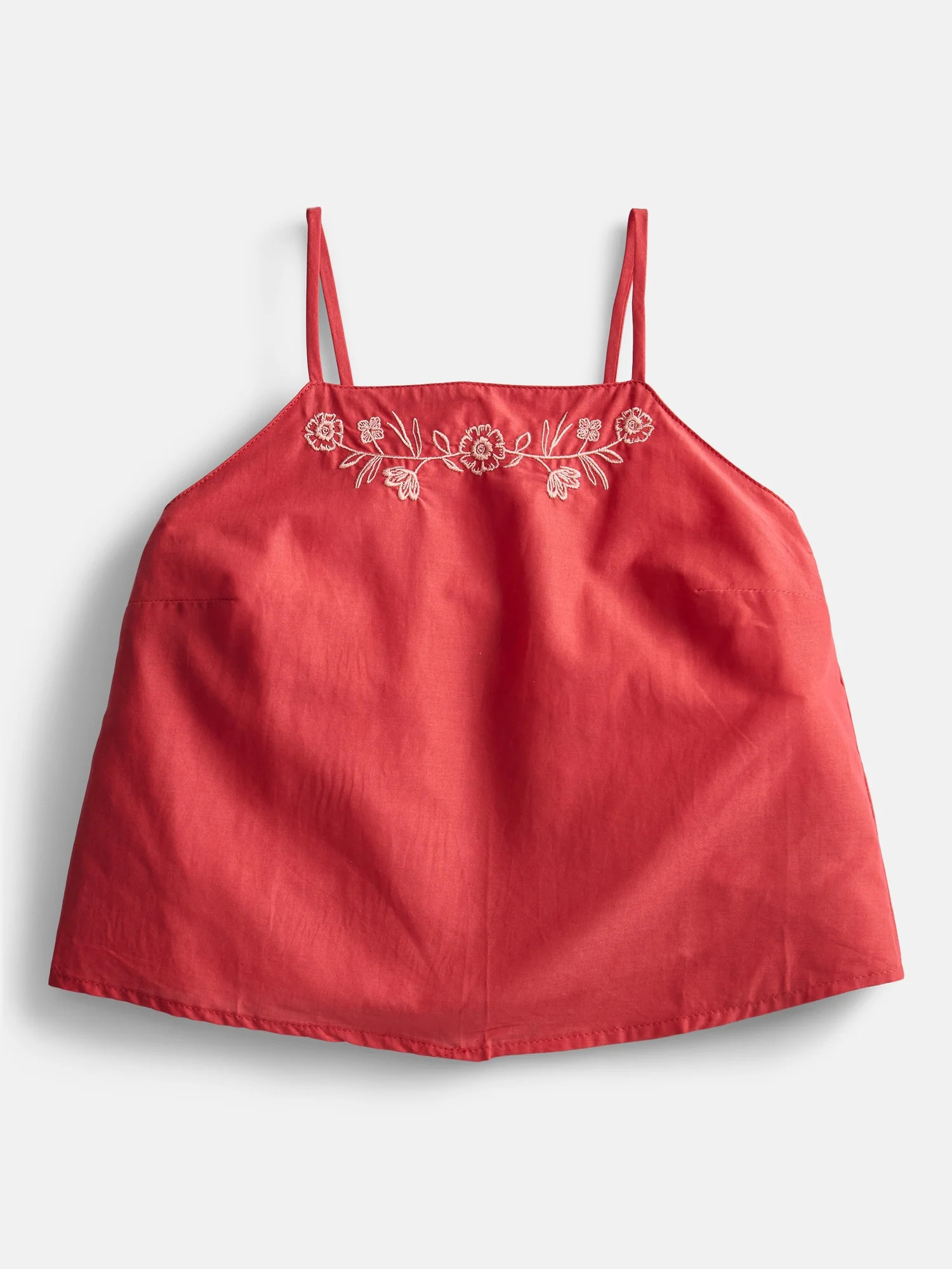 Weekend Academy Girls Embroidered Handkerchief Tank Top, Sizes 4-18 | Walmart (US)