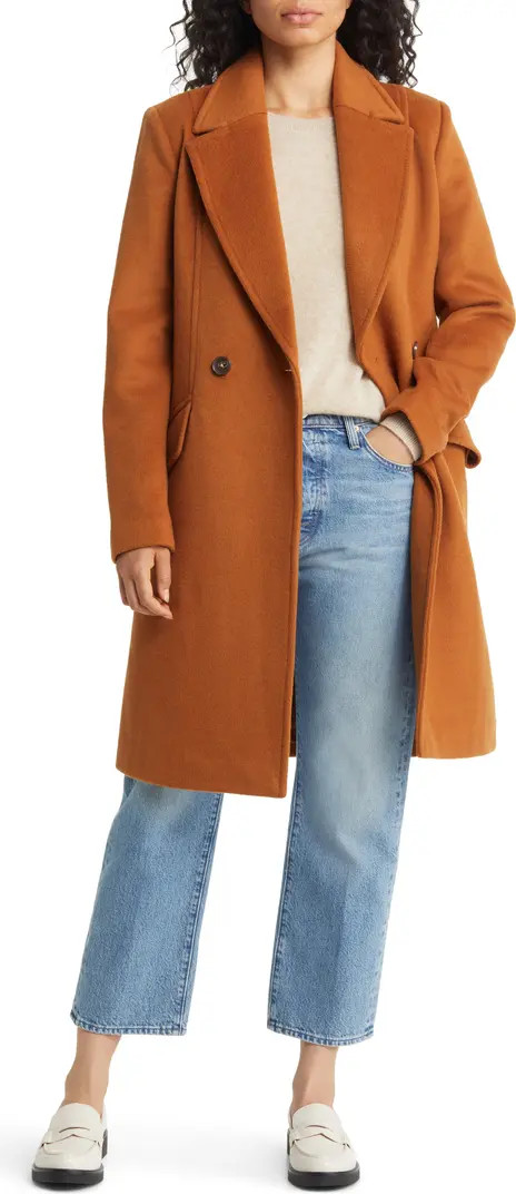Bernardo Double Breasted Coat | Nordstrom | Nordstrom