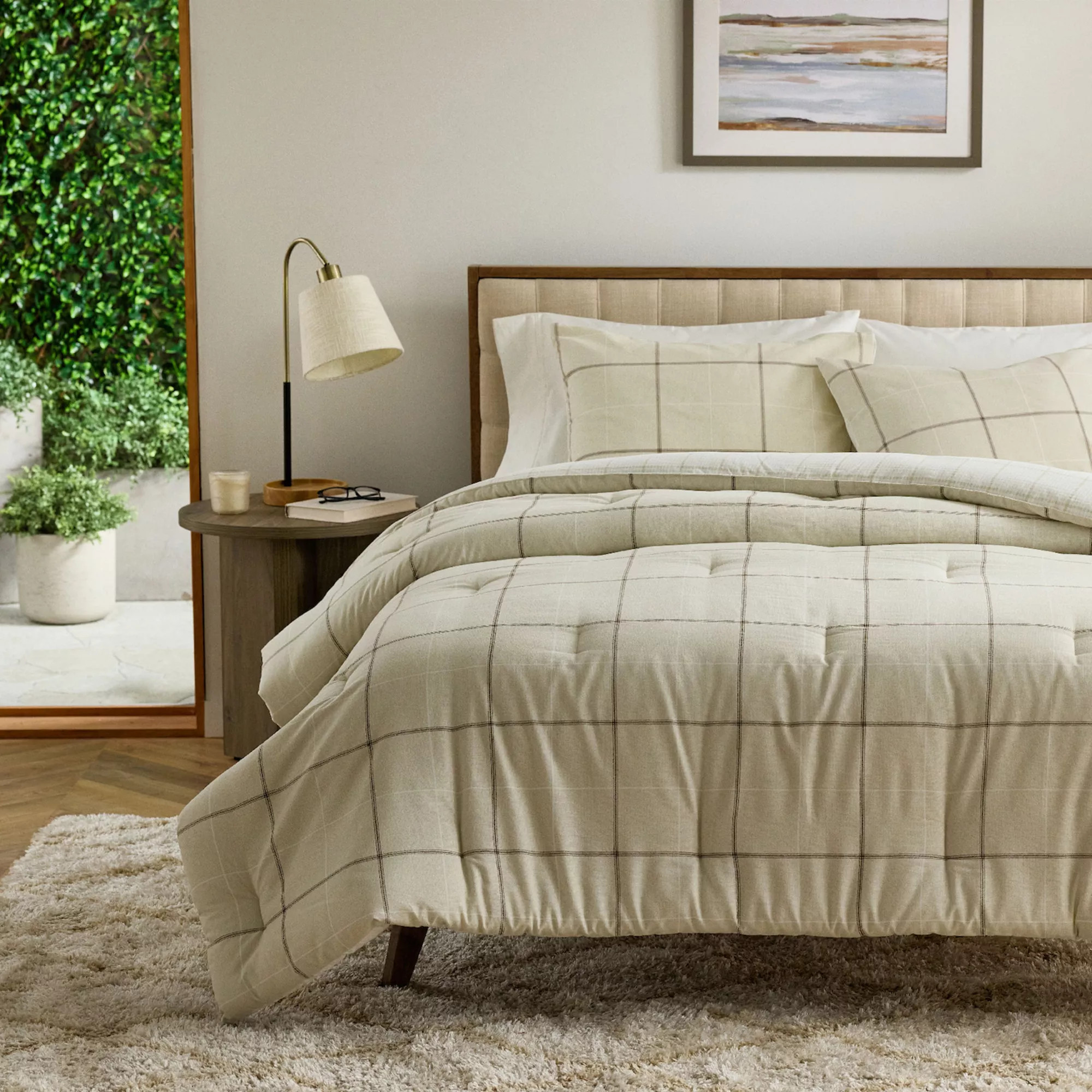 Sonoma Goods For Life® Reversible Plaid Comforter Set | Kohl's