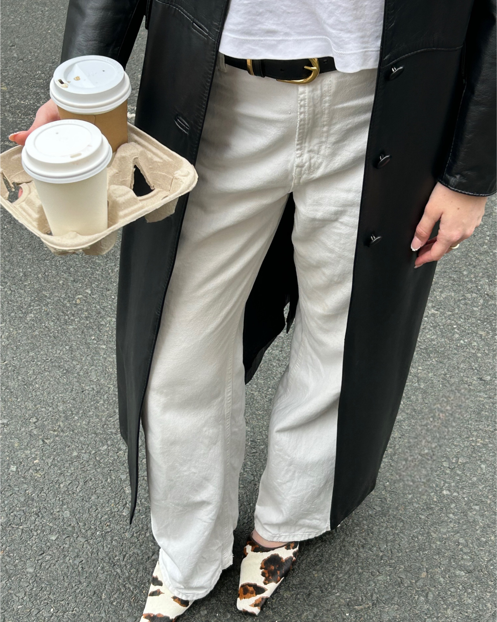 Cow print heels 🤍🐮

#LTKstyletip #LTKspring #LTKsummer