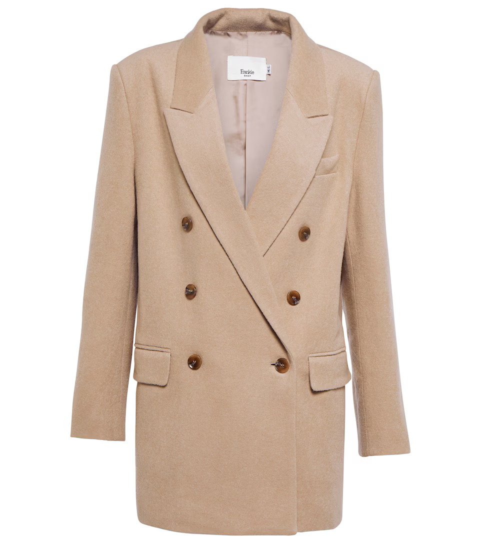 Samara wool-blend double-breasted blazer | Mytheresa (US/CA)