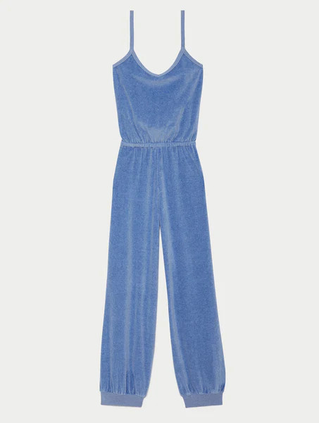 Giorgi Tank Jumpsuit in Heather Velour | Penfield Collective