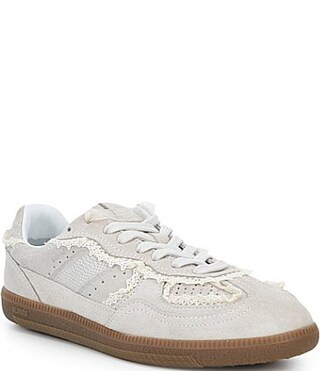 ALOHAS Tb.490 Suede Crochet Lace Trim Detail Sneakers -  37(6.5) | Dillard's