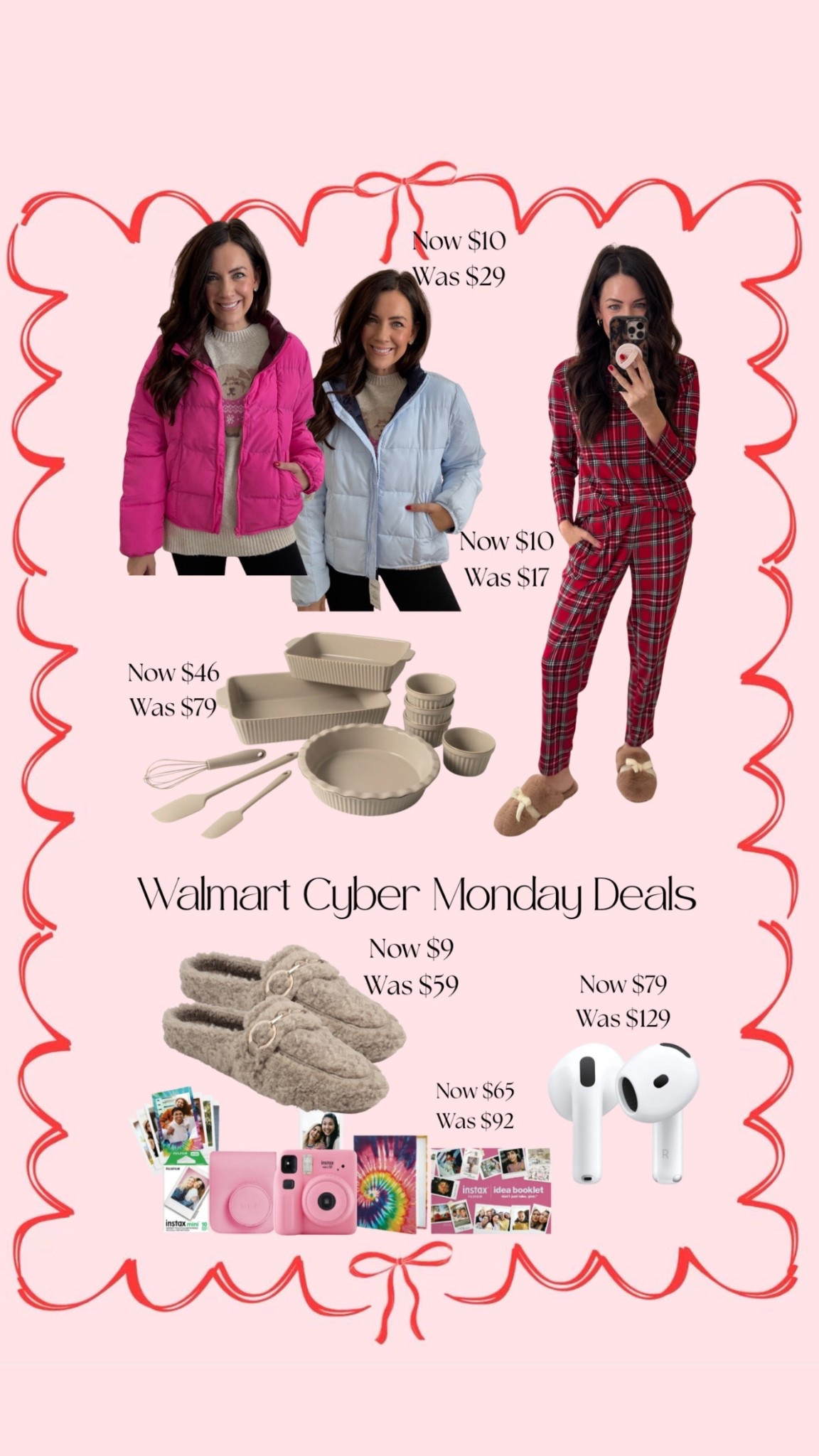 Walmart cyber Monday deals! 
Wearing a medium/large in puffer & medium in pjs set

#LTKGiftGuide #LTKHoliday #LTKCyberWeek