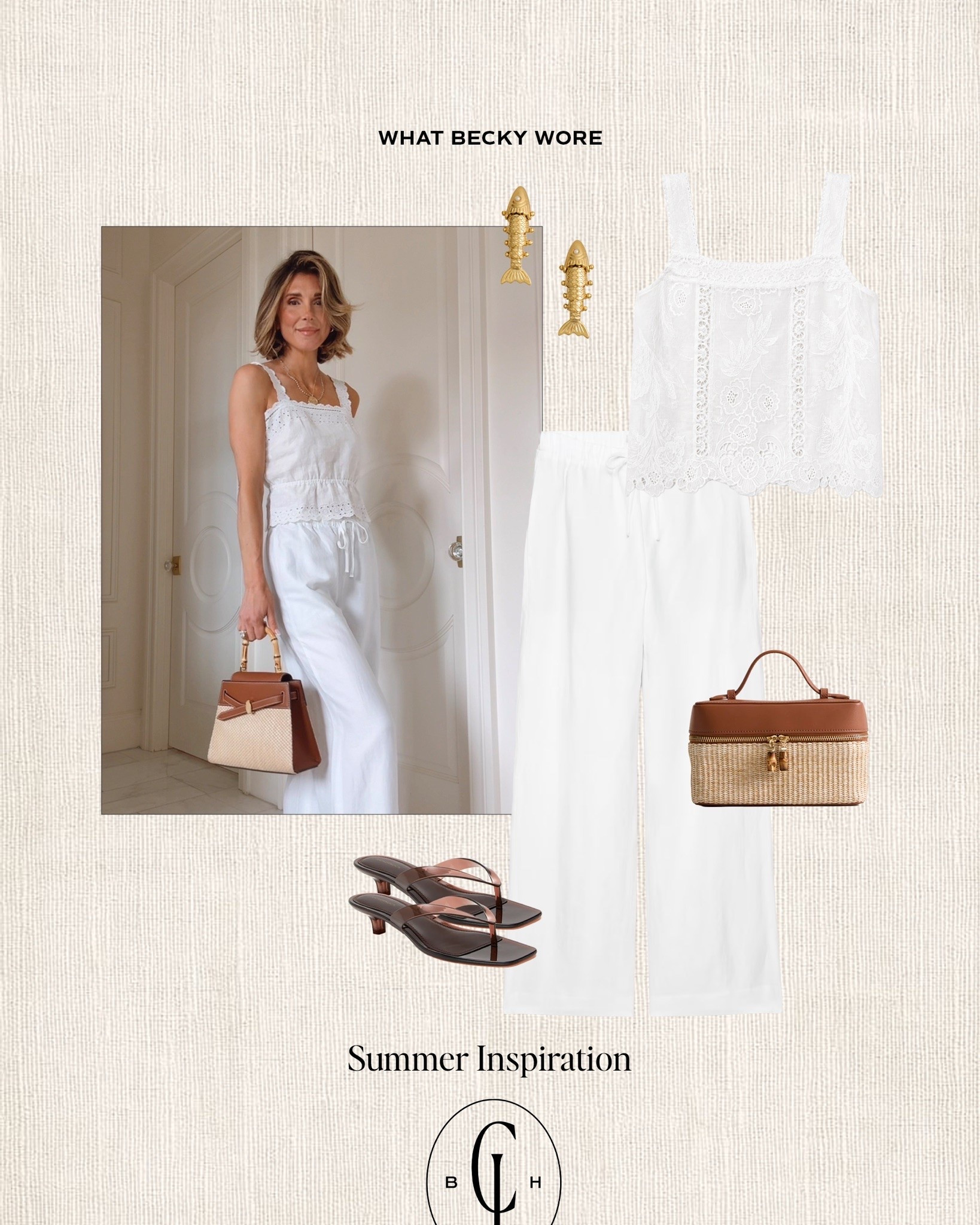 The classic “summer linen” look styled for a day out!

#LTKsummer