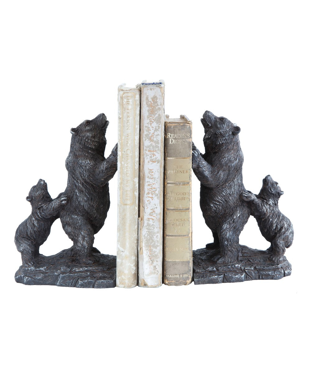 Creative Co-Op Bookends - Bear Bookend - Set of Two | Zulily
