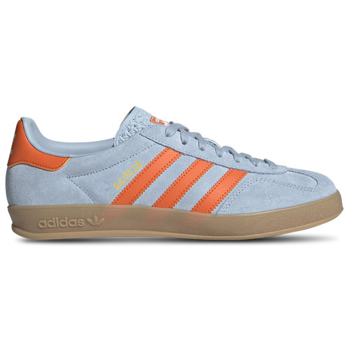 adidas Originals Mens adidas Originals Gazelle Indoor - Mens Shoes Blue/Orange Size 9.0 | Champs Sports