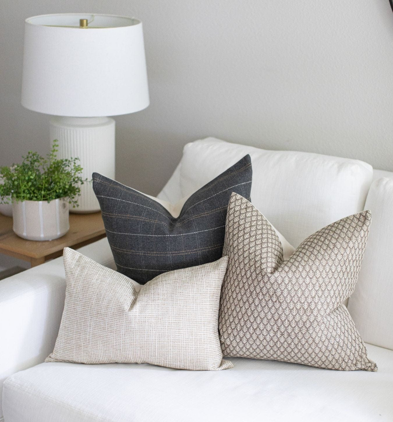 Lora Pillow Combo  | Set of 3 | Textileish LLC