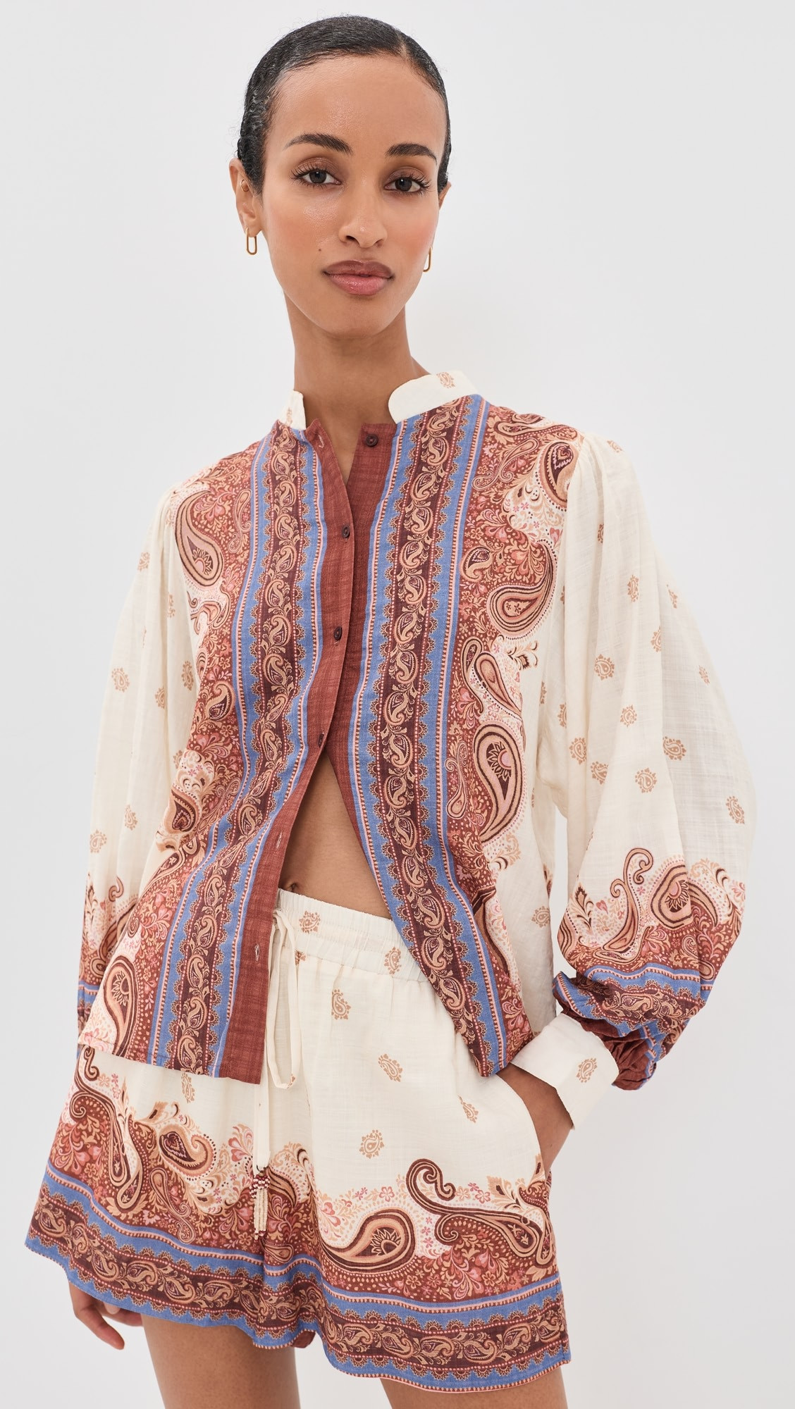 Dress To Poema Collared Button Down Shirt | Shopbop | Shopbop