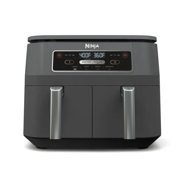 Ninja® Foodi® 4-in-1 8-qt. 2-Basket Air Fryer with DualZone™ Technology, DZ100WM - Walmart.co... | Walmart (US)
