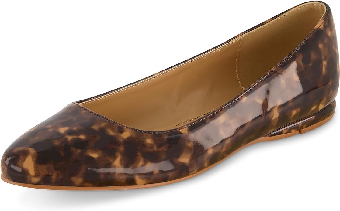 CUSHIONAIRE Women's Francie Flat with +Comfort Foam and Wide Widths Available | Amazon (US)
