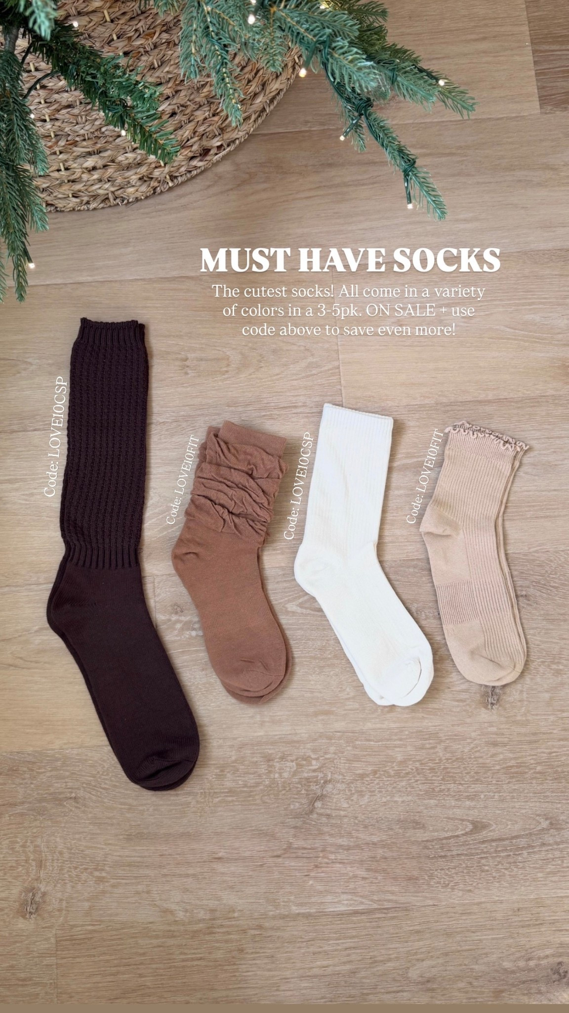Must have socks on sale. Great gift idea for her and stocking stuffer. Come in 3-5 pk. 

#LTKGiftGuide #LTKFindsUnder50 #LTKHoliday