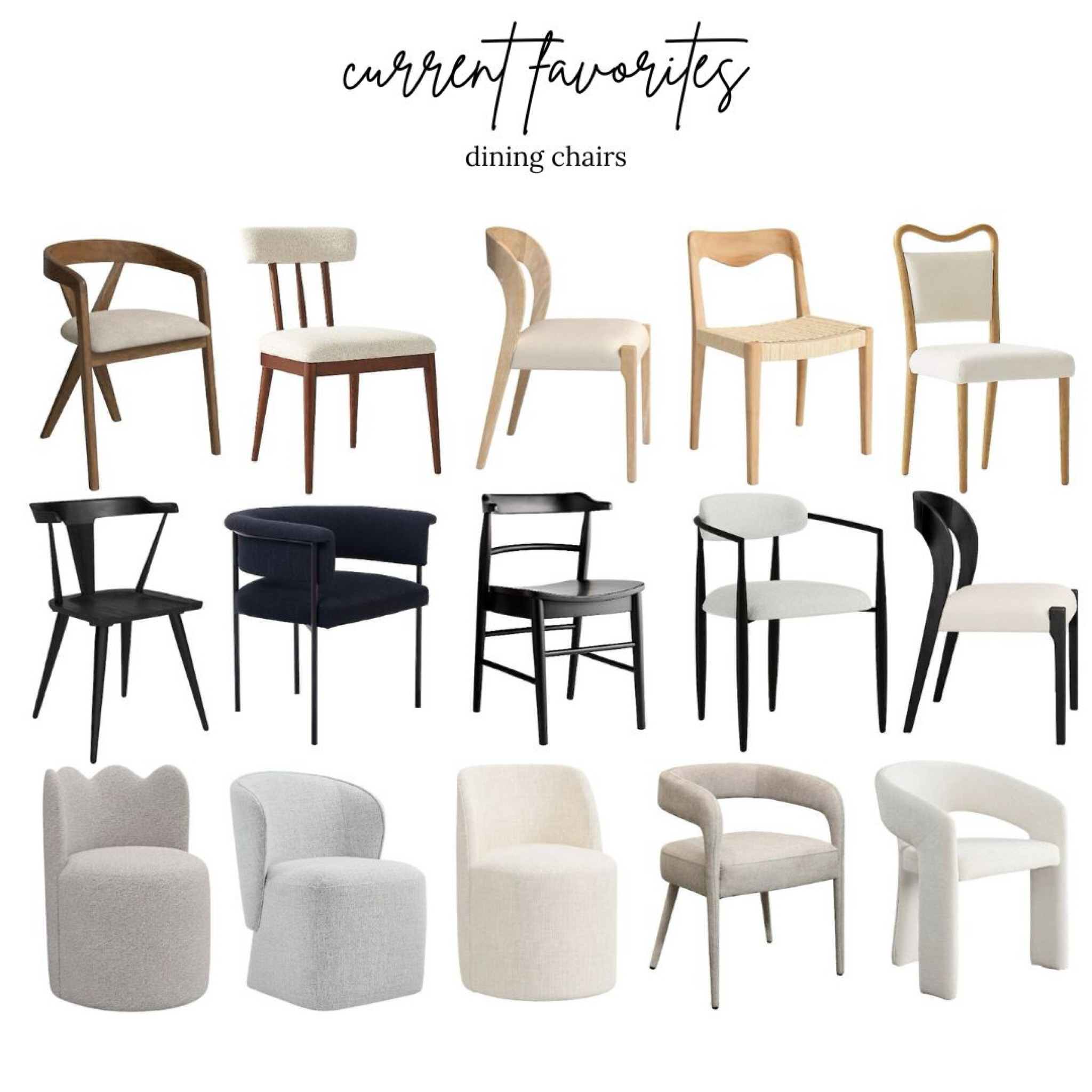 Current favorite dining chairs 

 #LTKHome #LTKSaleAlert #LTKStyleTip
