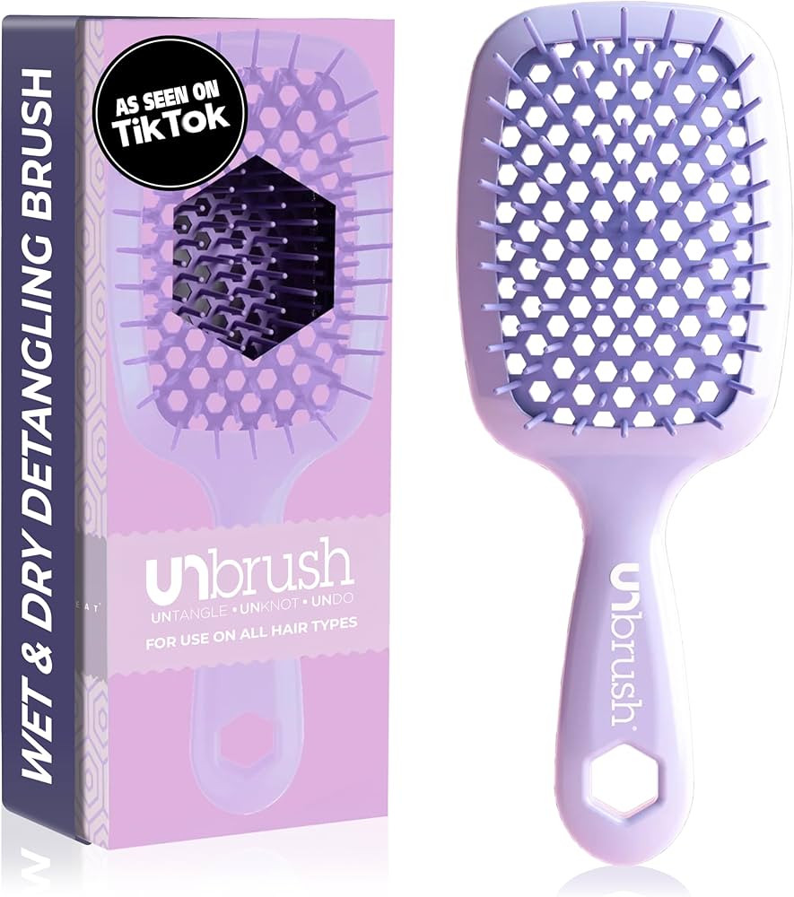 UNbrush Wet & Dry Vented Detangling Hair Brush | Amazon (US)