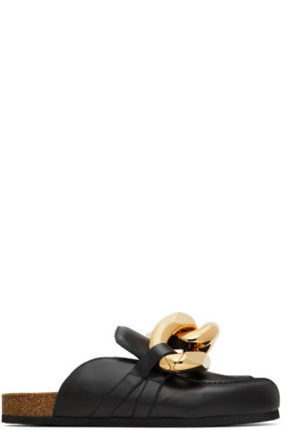 Black Chain Loafers | SSENSE