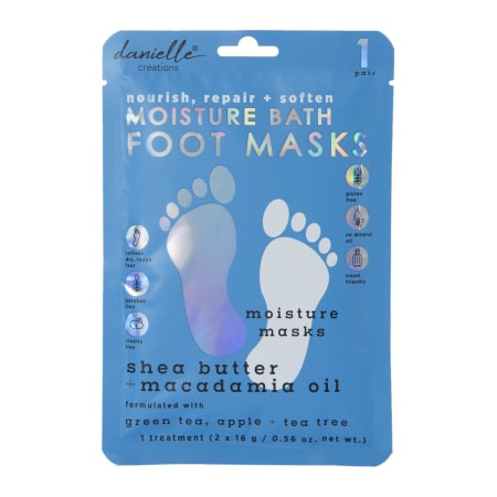 Danielle Creations® Shea Butter & Macadamia Oil Moisture Bath Foot Mask | Five Below