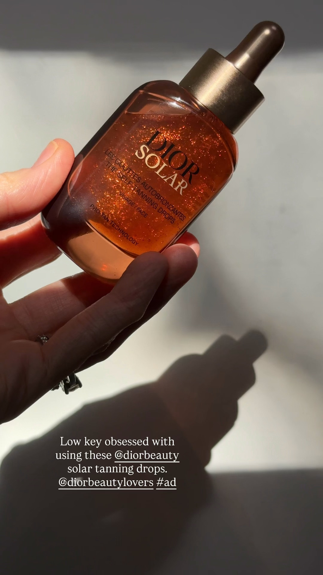 Getting my Spring glow with @diorbeauty solar tanning drops. Available exclusively on their website. #ad @diorbeautylovers 

#LTKBeauty