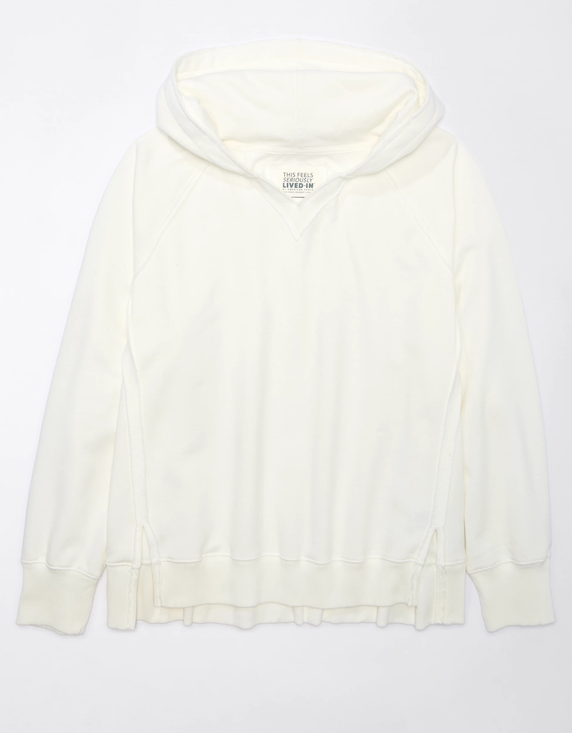 AE Big Hug Oversized Notch Neck Hoodie | American Eagle Outfitters (US & CA)