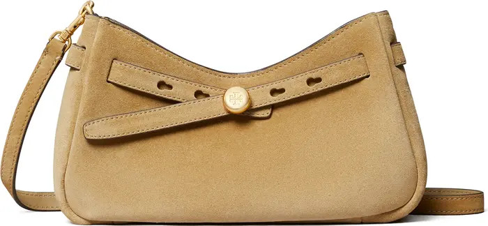 Romy Zip Top Suede Crossbody Bag | Nordstrom