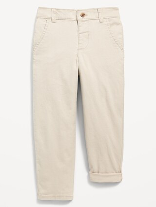 Built-In Flex Loose Taper Chino Pants for Toddler Boys | Old Navy (US)