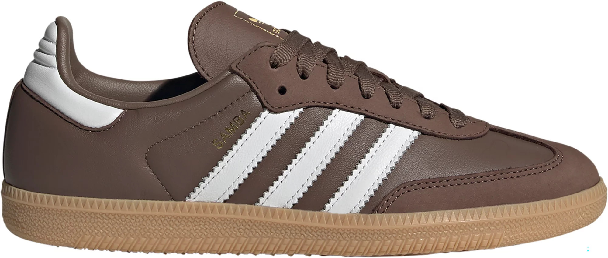 adidas Women's Samba OG Shoes, Size 5.5, Brown/White | Dick's Sporting Goods