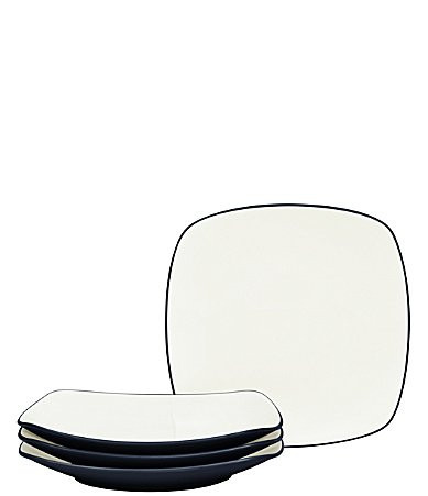 Noritake Colorwave Square Dinner Plates Set of 4 - Navy | Dillard's