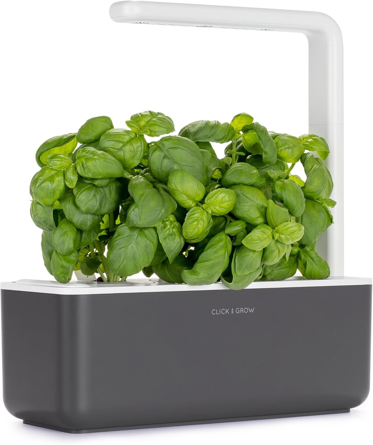 Click and Grow Smart Garden 3 Indoor Herb Garden (Includes Basil Plant Pods), Grey | Amazon (US)