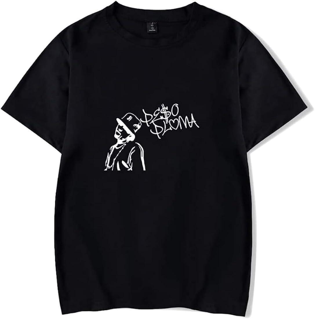 Peso Pluma Shirt Peso Pluma Merch Unisex Short Sleeve Pattern Printing Menshirt Menshirt Top | Amazon (US)