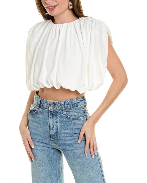 Persephone Top In White | Shop Simon