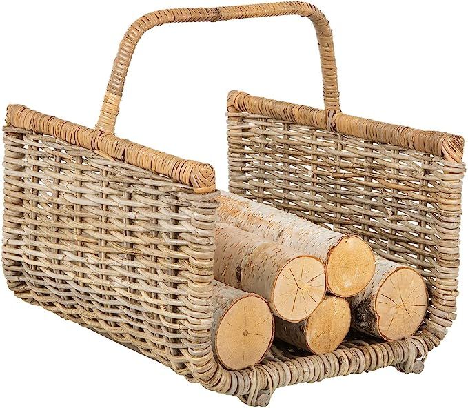 Kobo Fire Log Basket, Gray-Brown | Amazon (US)