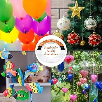 Clear Fishing Line Wire 755 ft, Invisible Monofilament Fishing Line Wire, Nylon String for Hangin... | Amazon (US)