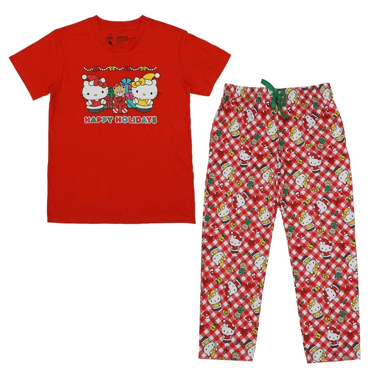 Hello Kitty Happy Holidays Women's Sleep Set-XL | Walmart (US)