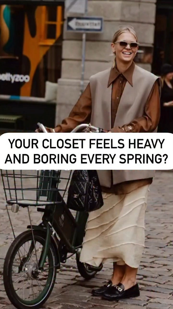 Your closet feels heavy and boring every spring?
You don’t need a whole new wardrobe. You need a smart transition strategy.

Here’s 7 tips how to adapt your winter closet for spring:

1️⃣Replace heavy black pieces with softer neutrals
Try cream, beige, olive, light grey, soft white.

2️⃣Layer lighter fabrics
Swap thick wool sweaters for cotton knits and lightweight blazers.

3️⃣Keep winter basics—but style them differently
Your turtleneck works under a trench coat with loafers instead of boots.

4️⃣Mix winter pieces with spring textures
Leather pants + silk blouse
Wool blazer + white jeans
Cashmere sweater + satin skirt

5️⃣Change your shoes first
Heavy boots instantly make outfits feel wintery.
Switch to loafers, ballet flats, sneakers, or slingbacks.

6️⃣Add one fresh spring color
Butter yellow, baby pink, sage green, or soft blue instantly update your look.

7️⃣Lighten your accessories
Structured bags, silk scarves, gold jewelry = more polished spring energy.

The goal:
Make your wardrobe feel lighter, fresher, and more effortless—without overspending.

✨ Ready for that shift? DM me STYLE

#LTKSeasonal #LTKOver40 #LTKActive