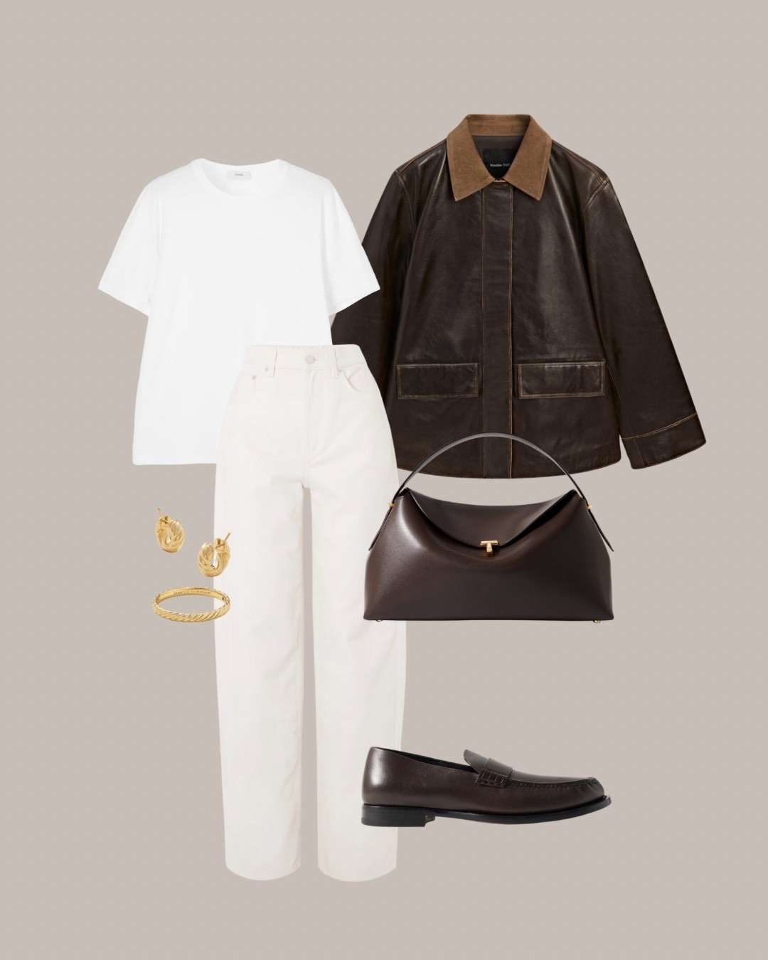 Brown leather is having a moment again — and it’s one of the smartest wardrobe investments you can make. This Massimo Dutti jacket has that vintage-inspired collar and clean lines that make it timeless. Pairing it with white denim and classic loafers keeps the look polished and versatile.

Style tip: when working with darker leather, keep the rest of your palette light and minimal (white, cream, or muted neutrals) to make the jacket the focal point.

#LTKStyleTip