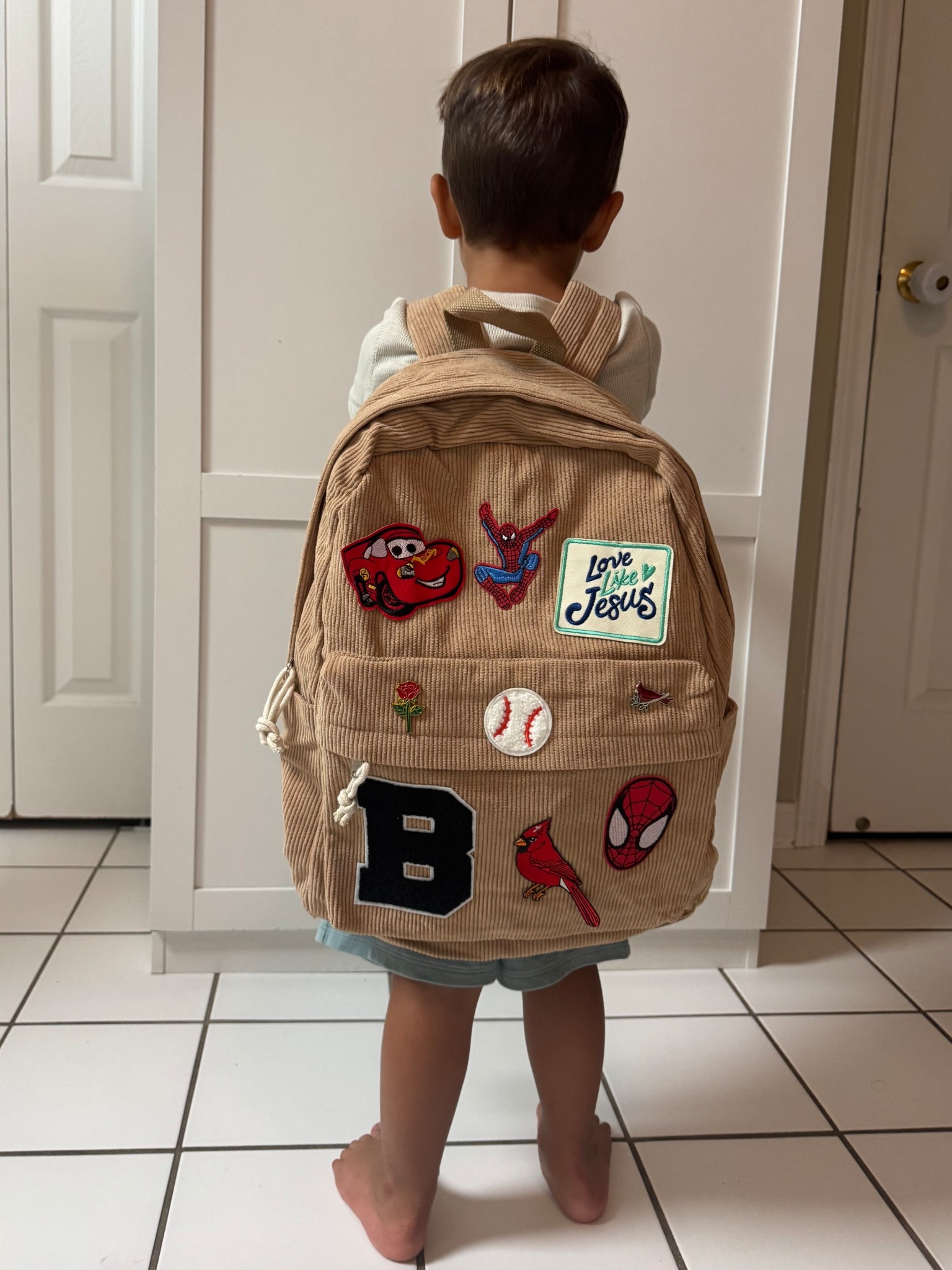 DIY backpack for preschool 🎒

#LTKFamily #LTKFindsUnder50 #LTKKids