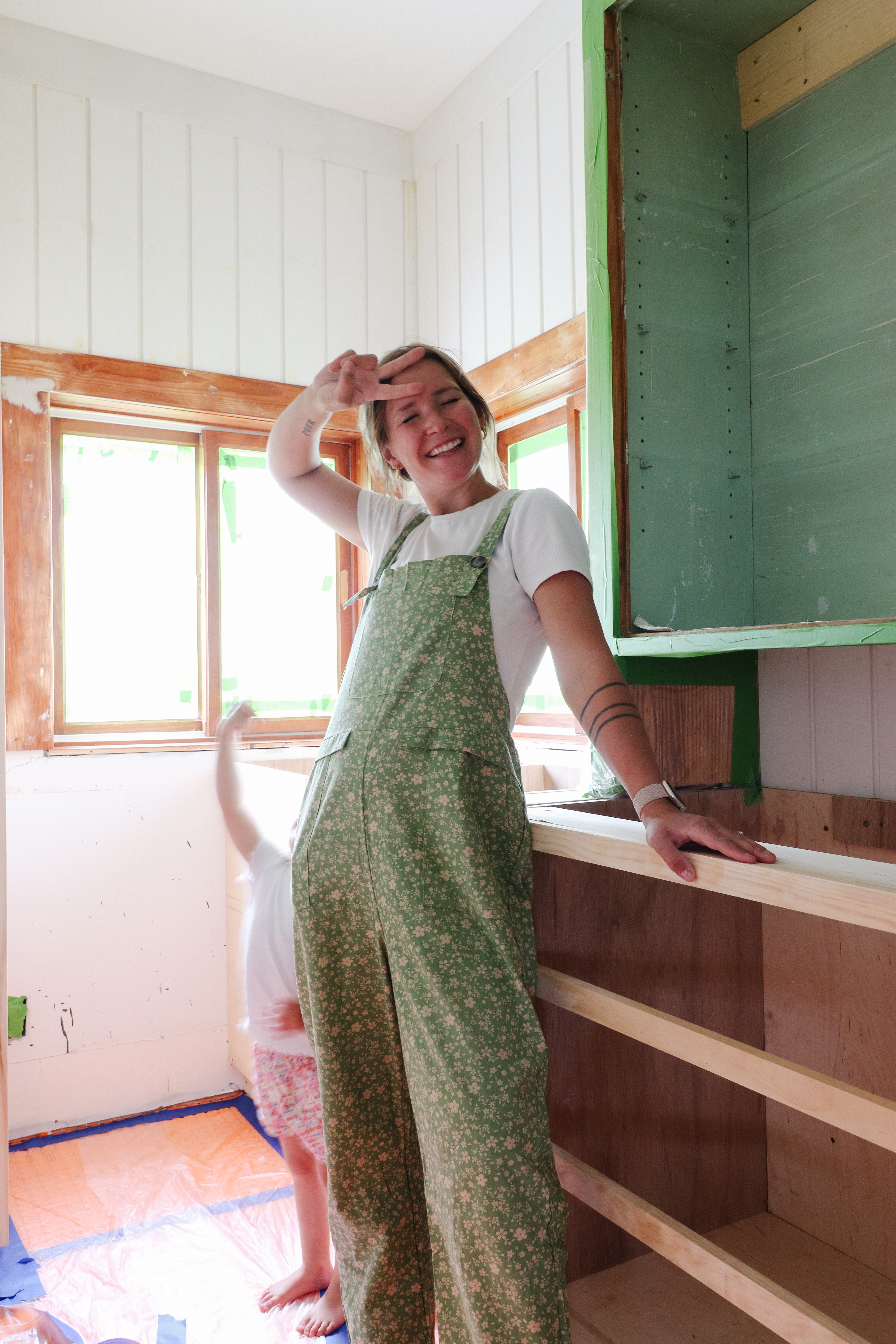 Love the overalls! 

 #LTKPetite #LTKFindsUnder50