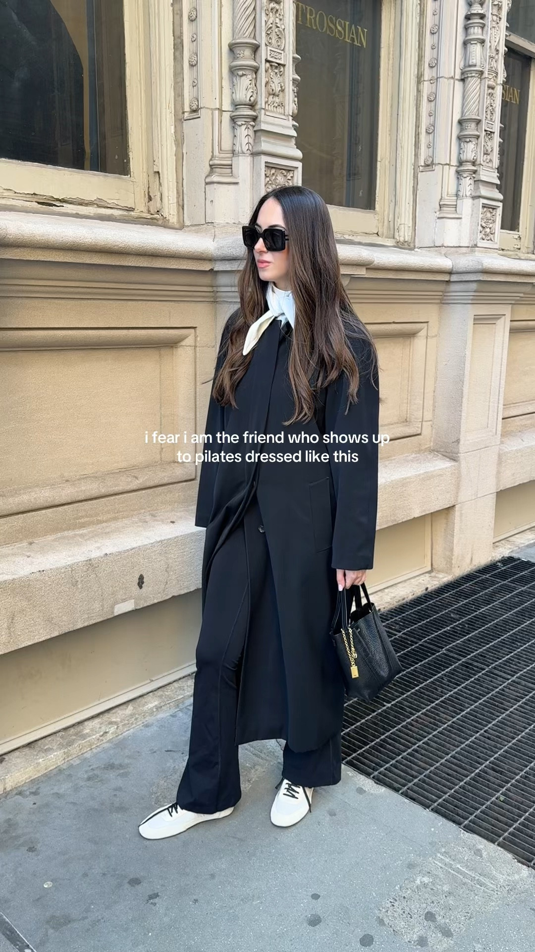 i fear i am the friend who shows up to pilates dressed like this… cape trench is vintage burberry & pants are align, linking similar 🖤

#LTKootd #LTKActive #LTKfitnessgoals