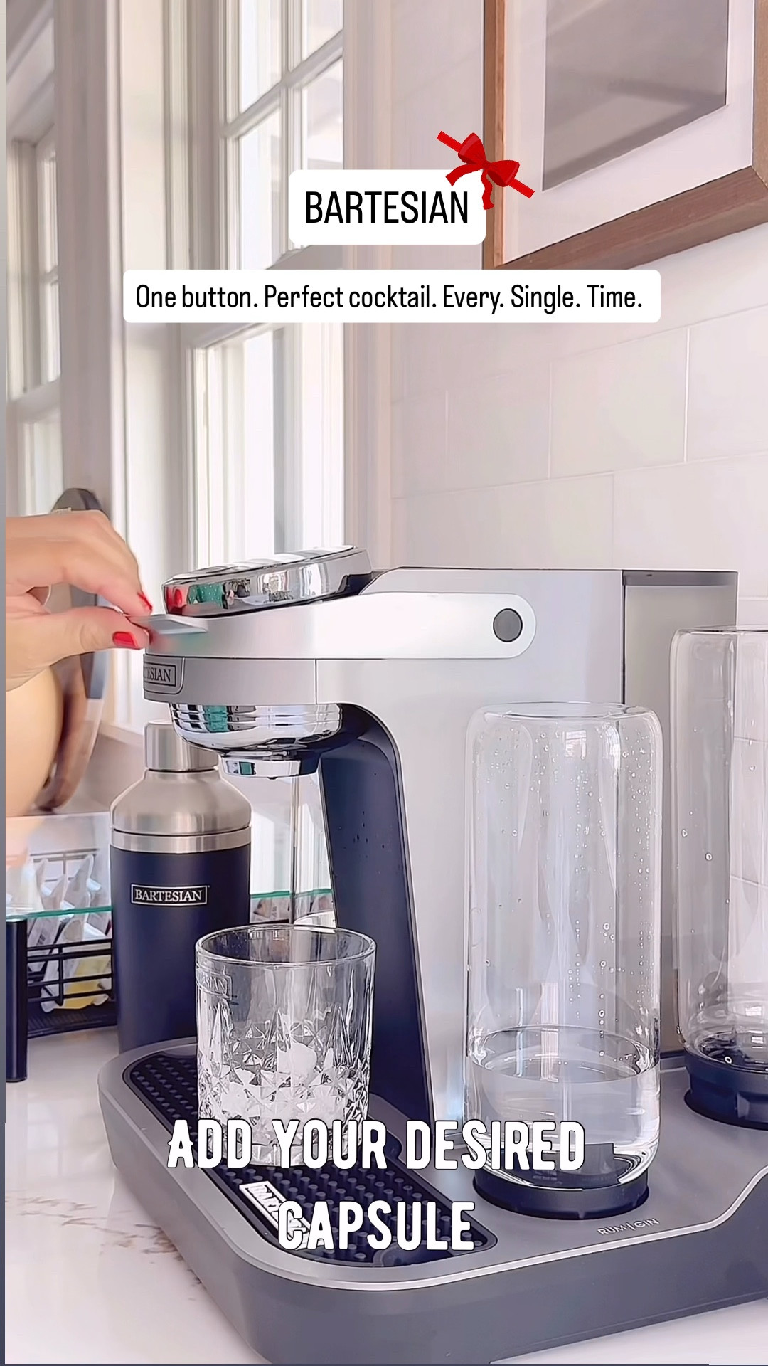 Turn your holiday gatherings into something unforgettable — your personal bartender is here to mix, shake, and pour the magic ✨ I’m obsessed with my @BARTESIAN! It makes hosting so much easier (and way more fun). One button and the perfect cocktail is ready 🍸

Holiday savings are here! 🎁
Don’t miss out — save up to $150 on Bartesian cocktail makers
Now through Dec 2! 🍸

#BartesianPartner #ad @Bartesian 


#LTKSaleAlert #LTKHome #LTKHoliday