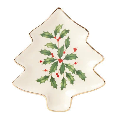Lenox Hosting the Holidays Tree Bread and Butter Plate | Wayfair North America