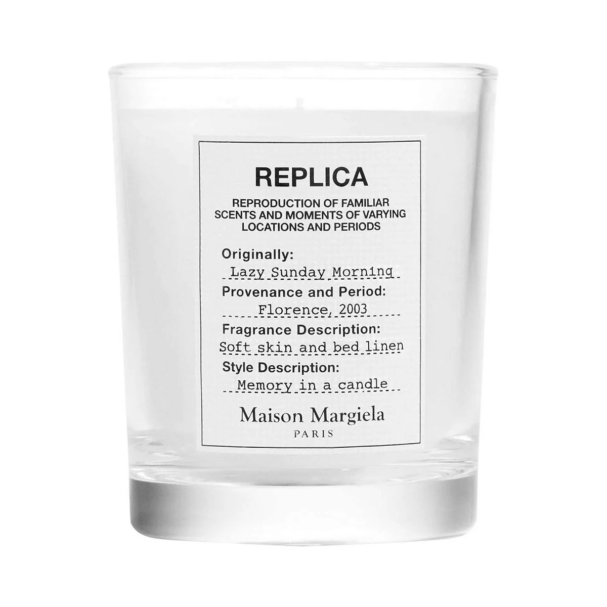 Maison Margiela REPLICA' Mini Lazy Sunday Morning Scented Candle | Kohl's