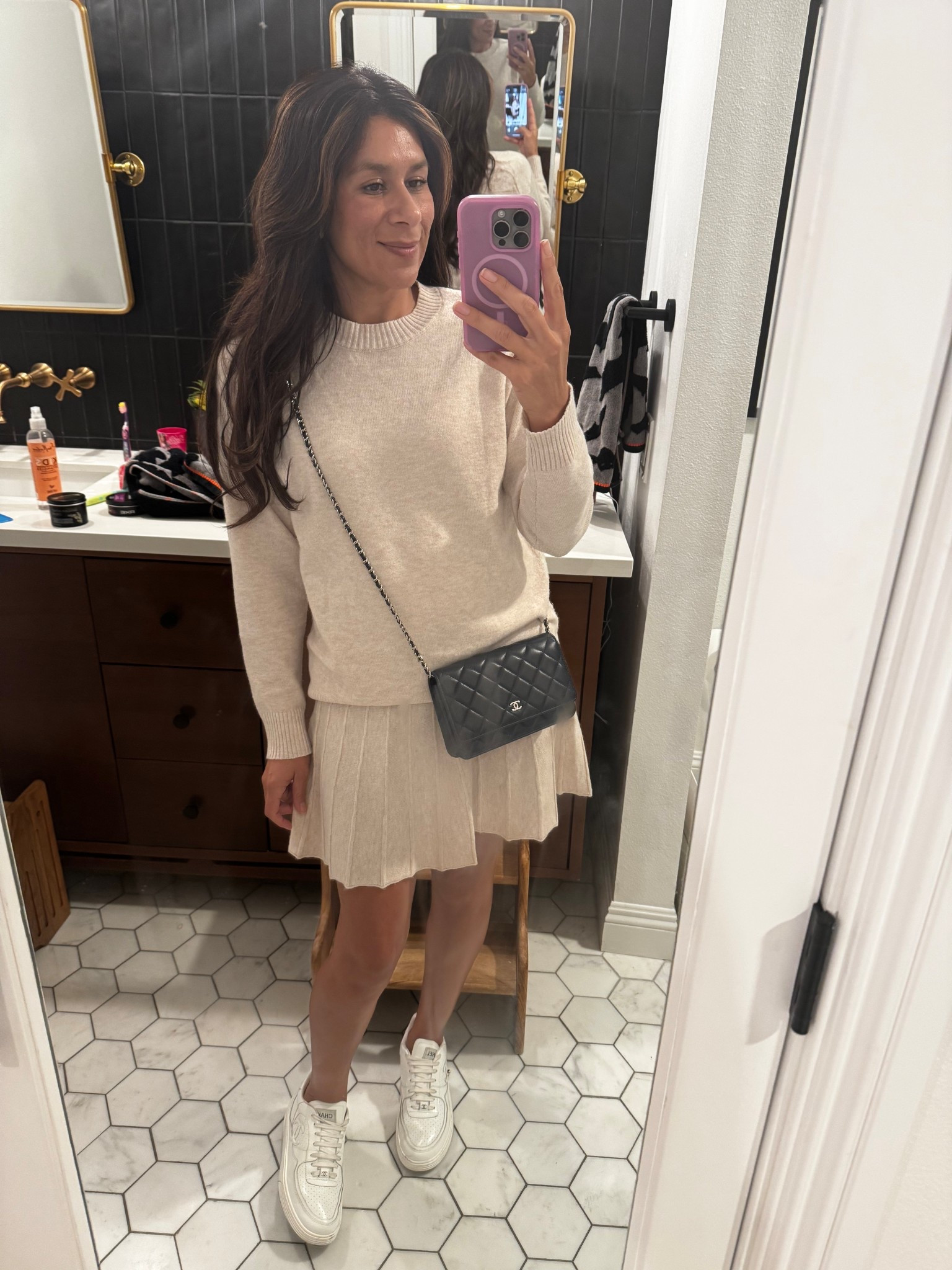 Casual set I wore to school pick up and then out to dinner. Love this cute set. Wearing a size small. So easy to dress up or down  

Fall Street Style 
Fall Dress 
Fall Outfits 
Fall Sweaters 


#LTKWorkwear #LTKFindsUnder50 #LTKSeasonal