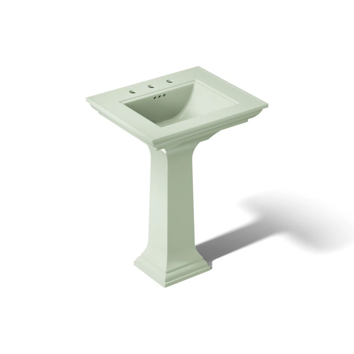Memoirs Stately Pedestal Bathroom Sink with Faucet Holes K-2344-8-42 | Wayfair North America