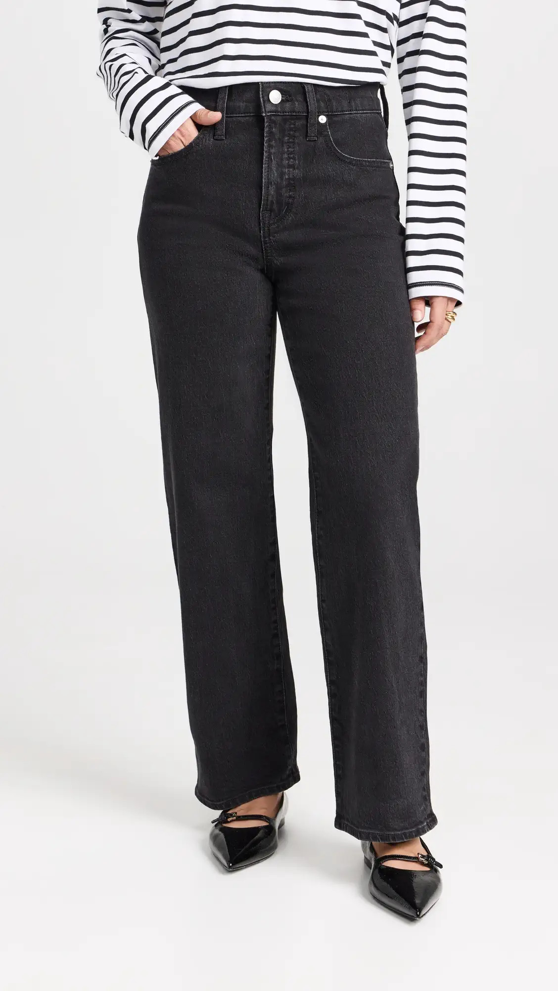 Madewell Petite Perfect Vintage Wide-Leg Jeans | Shopbop | Shopbop